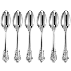 KEAWELL espresso spoons set of 6 with polished finish for stylish coffee service.