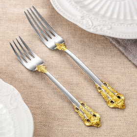 KEAWELL flatware held in hand shows balanced weight for comfortable dining.