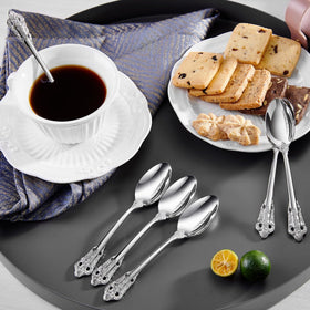 KEAWELL minimalist silver spoons for a refined kitchen and entertaining setup.