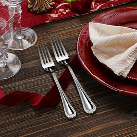 KEAWELL Pearl Edge dishwasher-safe fork for easy cleanup after meals.