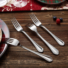KEAWELL Pearl Edge premium silverware pack elevates formal occasions.
