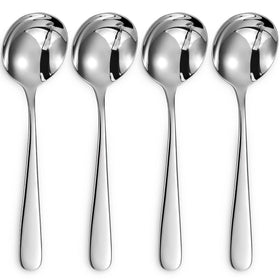 KEAWELL Louise soup spoon close-up showing balanced design for comfortable dining