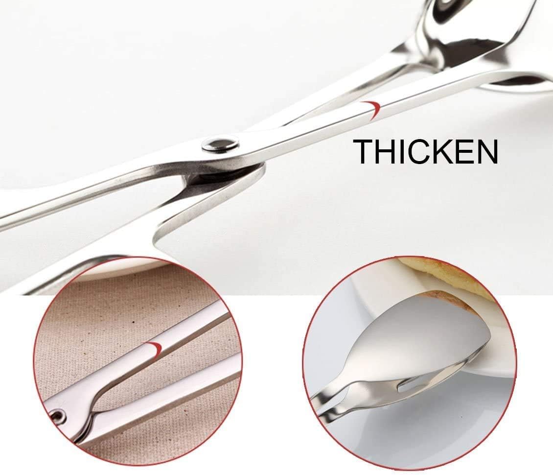 KEBE 2-Pack serving tongs in dishwasher-safe design for quick cleanup.