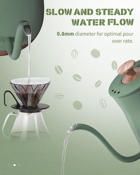 Keebar gooseneck kettle 1000W rapid heating for fast hot water