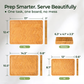 Keechee Atelier M cutting board for quick slicing and bar prep
