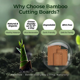 Keechee cutting board makes a stylish, practical gift for home cooks.