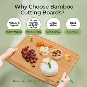 Keechee charcuterie-board designed for entertaining and everyday prep.
