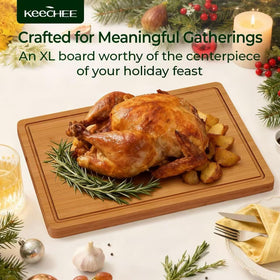 Keechee board with hanging hole for space-saving drying after use