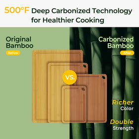 Keechee 15x10in cutting board ideal for fruit and vegetable prep.