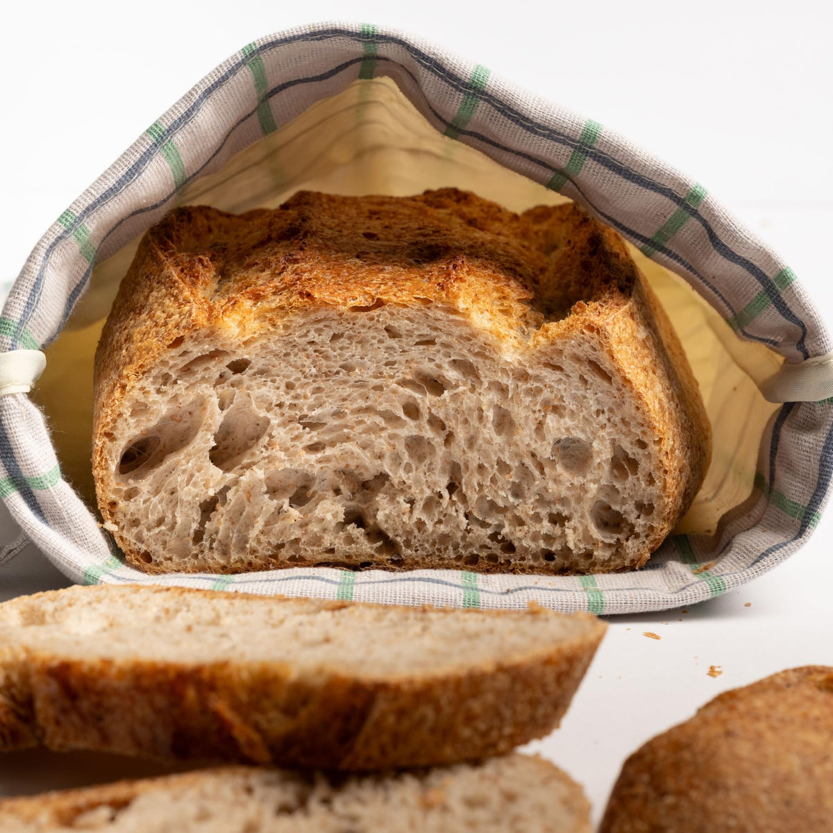 Keeki Bag ideal for sourdough and other loaf types.