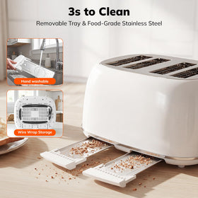 Keenstone retro stainless steel design adds vintage charm.