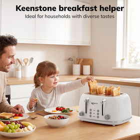Keenstone durable stainless steel construction for long-lasting performance.