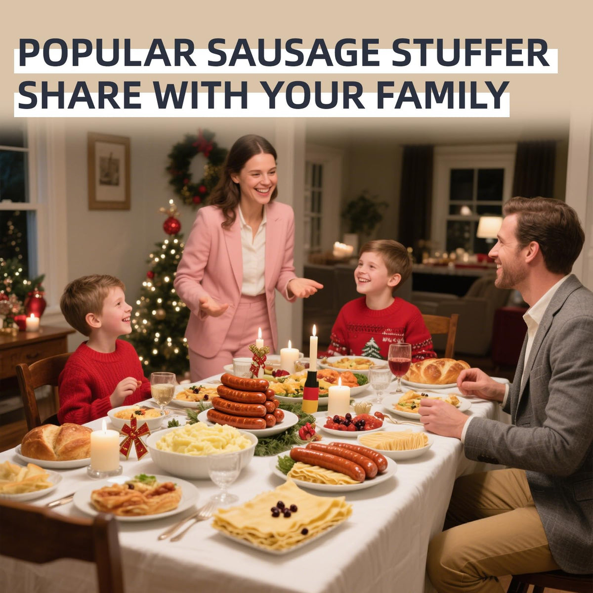 Keerain sausage stuffer compact storage fits small home kitchens.