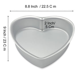 Kefyixc aluminum cake tin with even heat for uniform baking