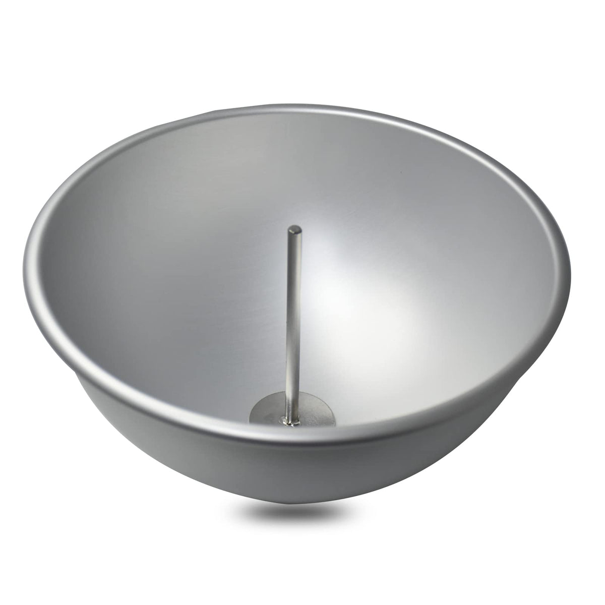 Kefyixc center heating core inserted in cake for uniform heat.