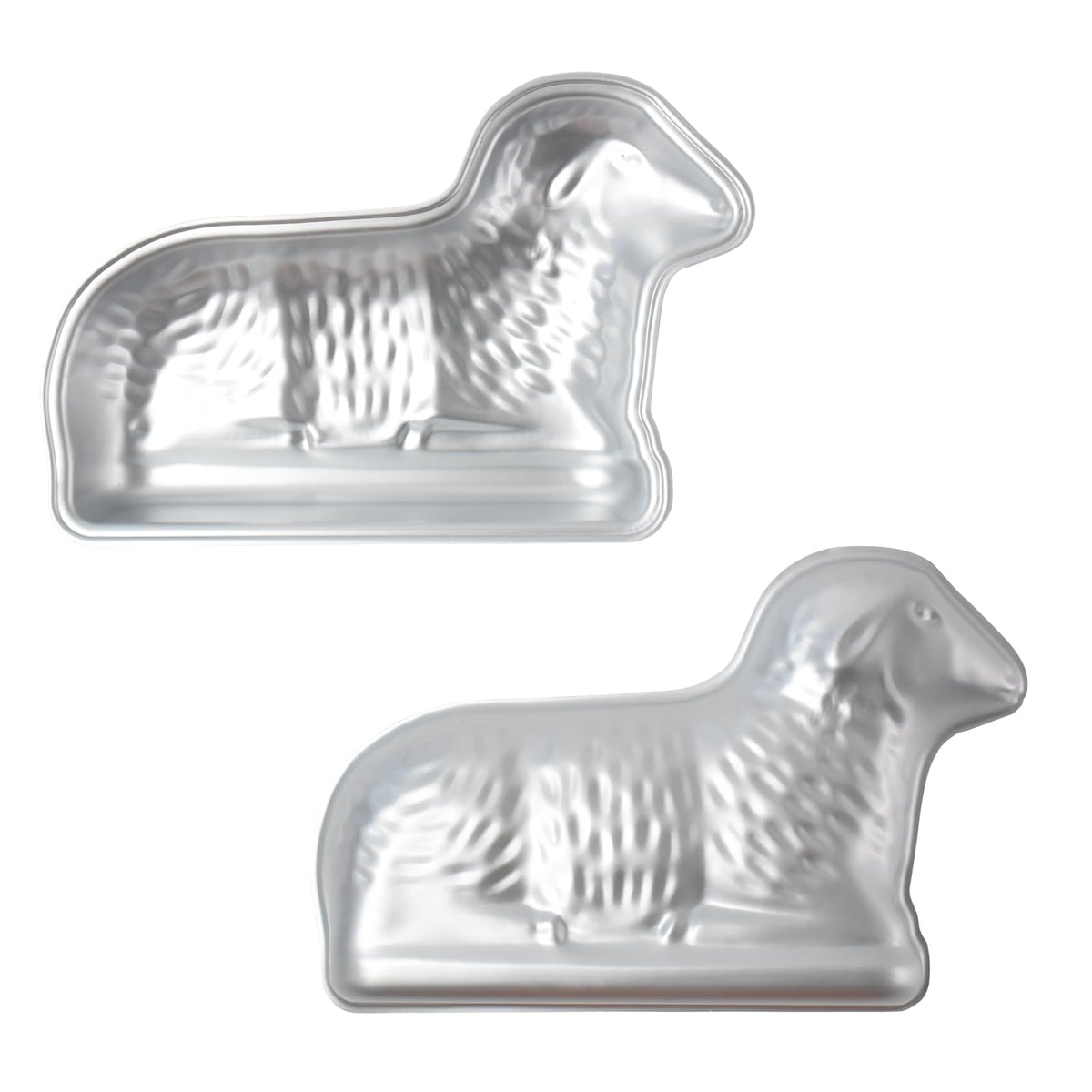 Kefyixc Easter lamb cake pan with detailed design for festive treats.