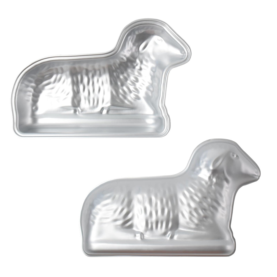Kefyixc Easter lamb cake pan with detailed design for festive treats.