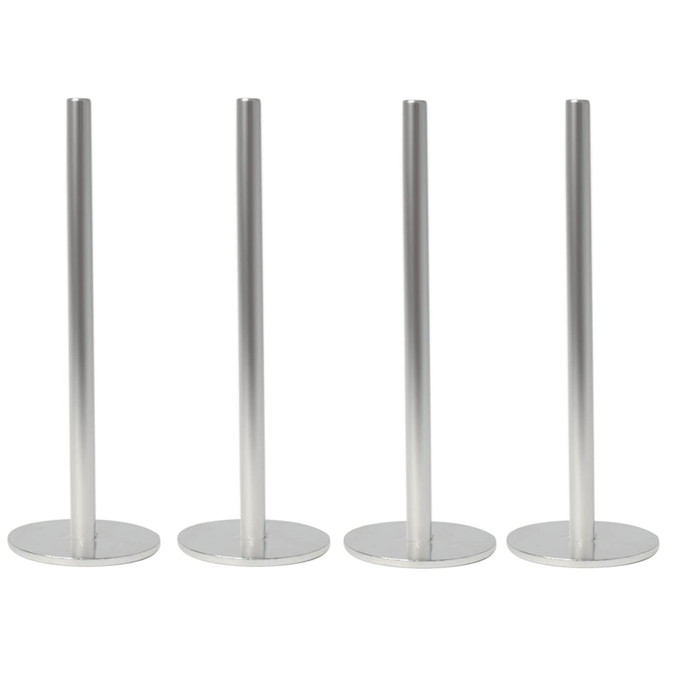 Kefyixc stainless steel cake heating cores set of four for even baking.