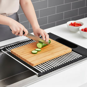 KEGFRES roll-up design folds compactly for RV or small kitchen storage