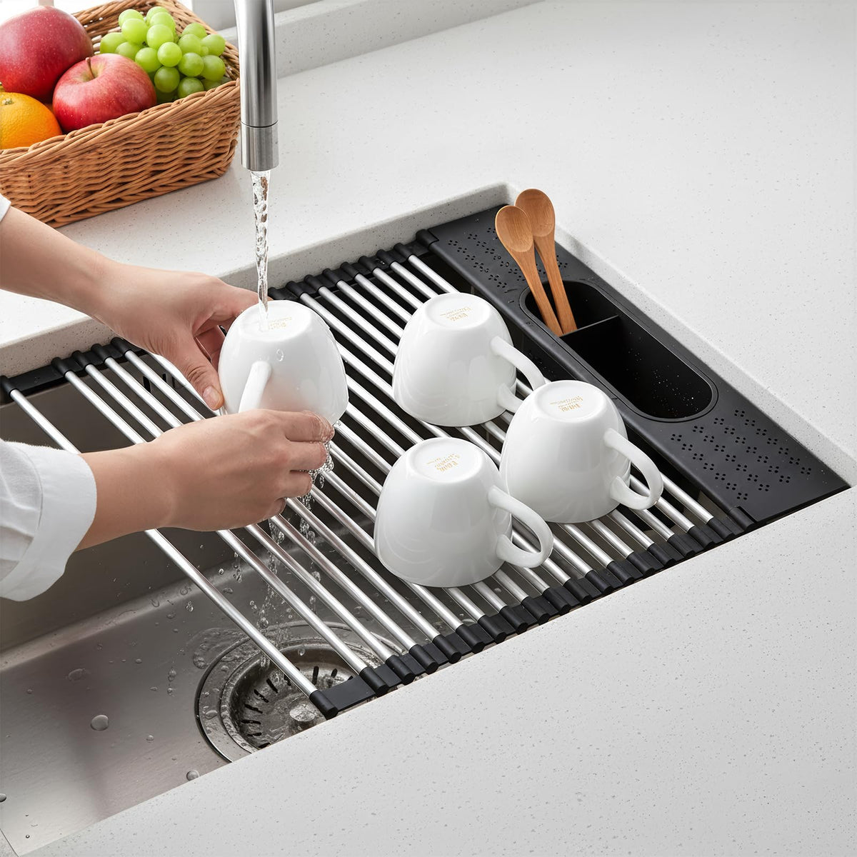 KEGFRES SUS304 stainless steel rack supports heavy pots without bending