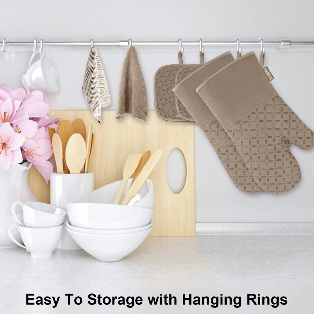 KEGOUU kitchen towels ideal for drying and quick wipe-downs