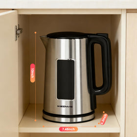 KEINVE auto shut-off and boil-dry safety feature for reliable use