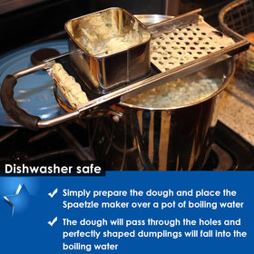 KEISSCO easy-to-use design for efficient, mess-free cooking sessions.