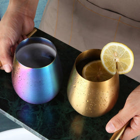Dishwasher-safe Keiwhsly tumblers simplify cleanup after meals.