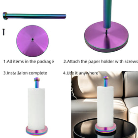 Keiwhsly rainbow holder with roll ready for tearing