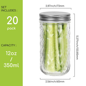 Keketin durable jars ideal for jams, smoothies, and pantry storage.