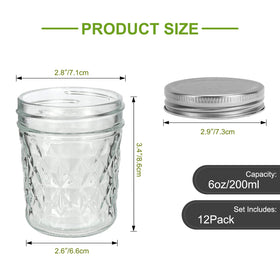 Keketin wide-mouth 200 ml jar shown for easy filling and storage.