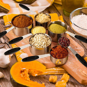 KELOFKO US and metric markings, versatile for global recipes