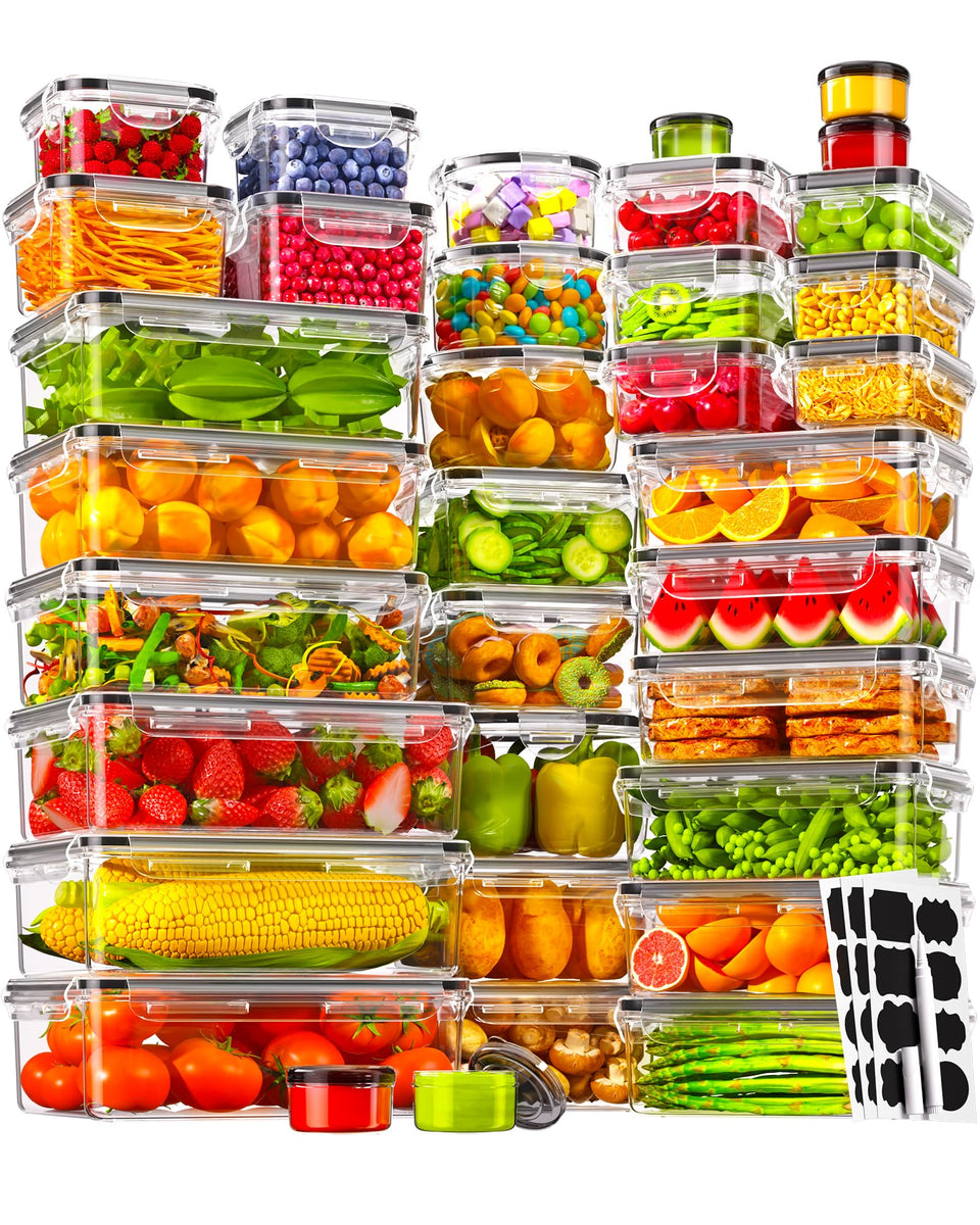 KEMETHY 70-piece set overview showing organized storage options.
