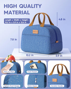 KEMETHY BPA-free materials ensure safe, odor-free lunch storage.