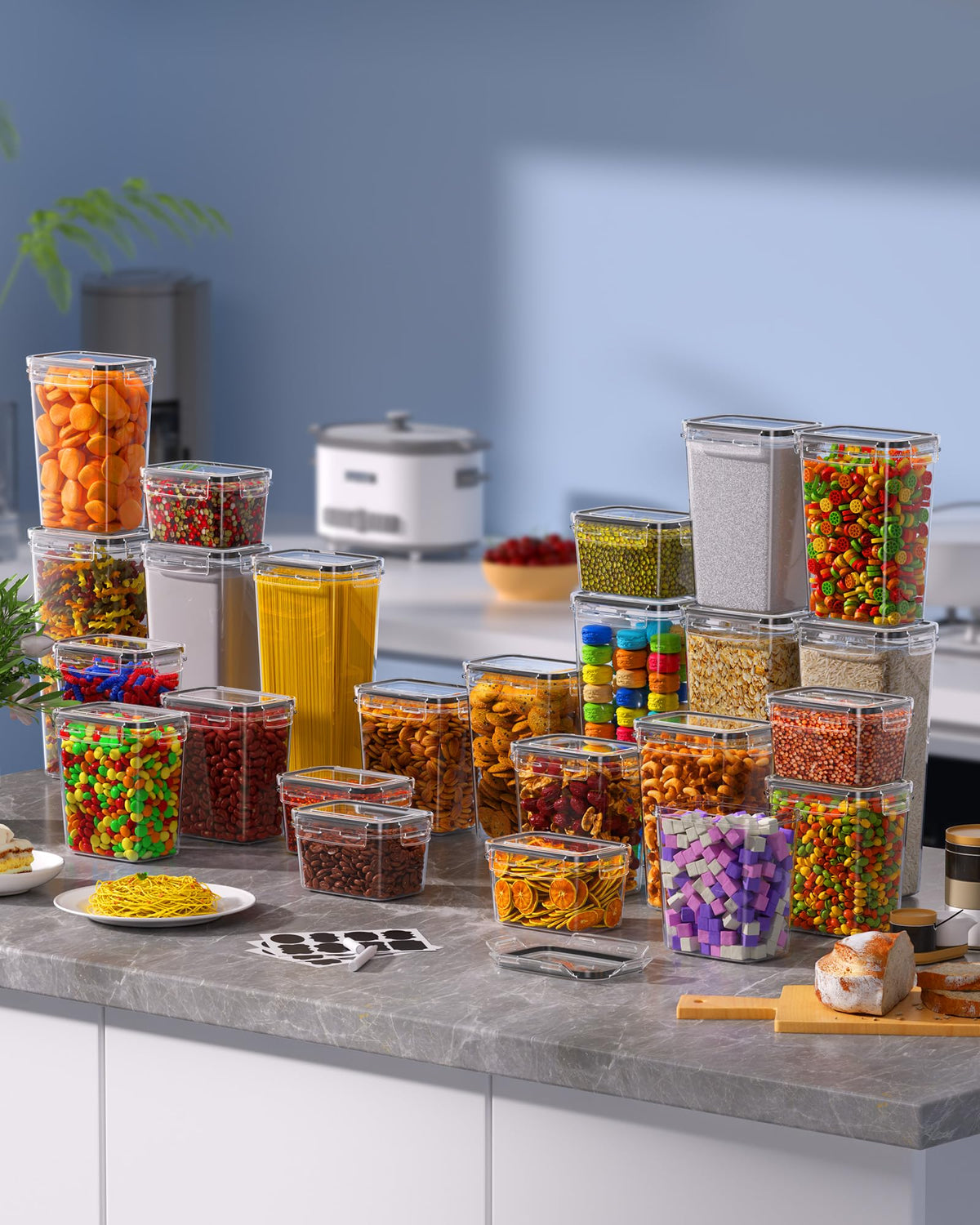 Kemethy durable lids and jars built for daily kitchen use