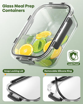 KEMETHY leak-proof silicone seals and buckles for secure storage.