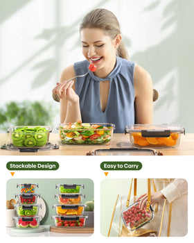 KEMETHY portable lunch containers for on-the-go meals.