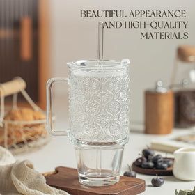 KEMORELA eco-friendly glass drinkware reduces single-use waste