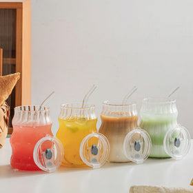 Kemorela multi-use drink glass for tea, water, or juice