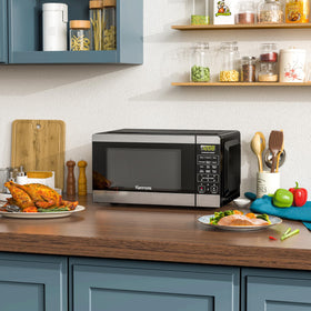 Kenmore microwave interior light and LED display aid monitoring