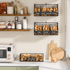 keomaisyto 5-divider egg organizer for separating eggs and pantry items