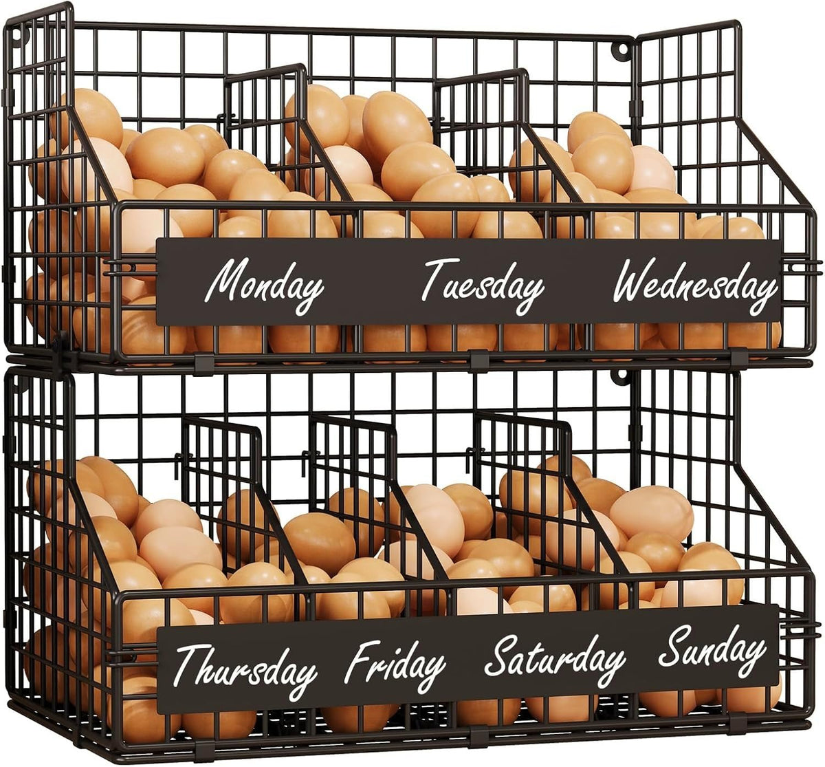Keomaisyto double-tier design doubles as a chic countertop display shelf