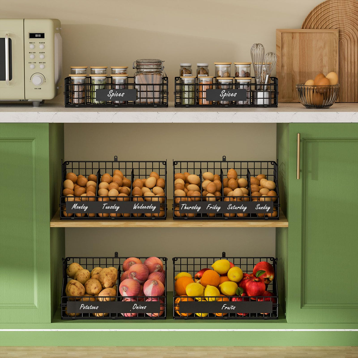 keomaisyto large-capacity egg rack ideal for a week's supply of eggs