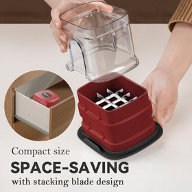 KEOUKE red chopper makes a thoughtful gift for cooks.
