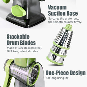 KEOUKE cheese grater is dishwasher-safe and easy to clean after meals.