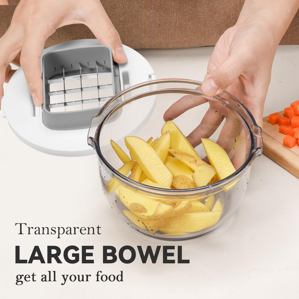 KEOUKE safety shield design protects fingers during pressing.