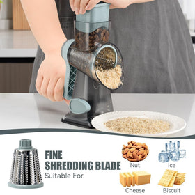KEOUKE grater with stable suction feet keeps prep area steady
