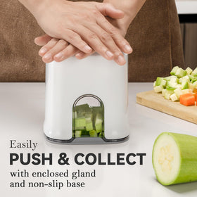 KEOUKE chopper onion chopping with safety lid for mess-free prep.