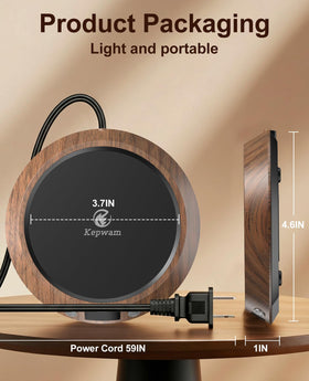 Kepwam desk warmer designed for home and office use to enhance warmth