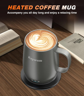 Sliding lid on Kepwam T2 helps keep drinks hotter and spill-free.